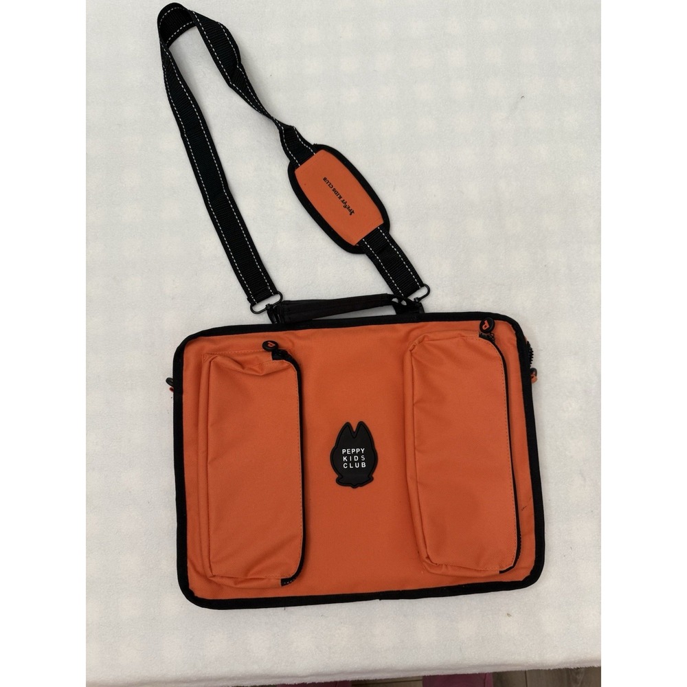 Peppy Kids Club Orange Laptop Bag Book Bag